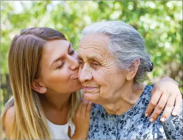  ?? COURTESY OF OCSKAY MARK ?? Respite care is designed to give compassion­ate care while helping the family caregiver of an elderly loved one to recharge, both physically and emotionall­y, to avoid burnout.