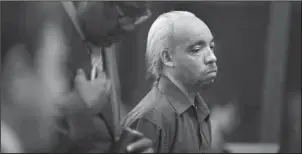  ?? The Associated Press ?? ARRAIGNED: Rapper Kidd Creole, whose real name is Nathaniel Glover, is arraigned in New York Thursday after he was arrested Wednesday on a murder charge.