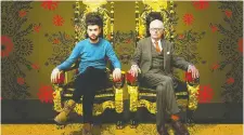  ?? NETFLIX ?? Jack Whitehall: Travels With My Father takes a classic odd-couple pairing on the road. Whitehall is 31 and his dad, Michael, is 79.