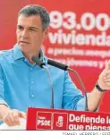  ?? ISMAEL HERRERO / EFE ?? Pedro Sánchez, en Toledo.