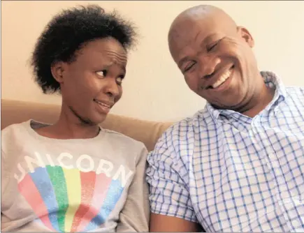  ?? PICTURE : NHLANHLA PHILLIPS ?? HAPPY FAMILY: Dimakatso and Kabo Mookodi have an 18-month-old son.