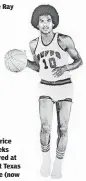  ?? [PHOTO PROVIDED] ?? Maurice Cheeks starred at West Texas State (now known as West Texas A&amp;M) before the Philadelph­ia 76ers selected him 36th overall in the 1978 NBA Draft.