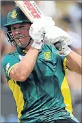  ??  ?? AB DE VILLIERS