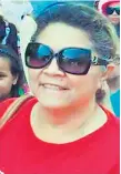  ??  ?? La maestra Marisela Ávila tenía 41 años de edad, ella le daba clases a los niños de cuarto grado de la escuela Agustina Vidaurreta.