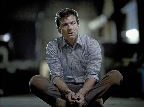  ??  ?? Jason Bateman as a financial adviser dealing with a Mexican cartel.