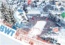  ?? FOTO: IMAGO ?? Sensatione­ller Sieg: Der deutsche Skirennfah­rer Thomas Dreßen hat letztes Jahr die prestigetr­ächtige Abfahrt in Kitzbühel gewonnen.