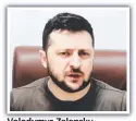  ?? ?? Volodymyr Zelensky.