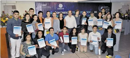  ??  ?? Los alumnos ganaron primer y tercer lugar en las categorías de Medicina y Ciencias de la Salud, y Ciencias de la Ingeniería.