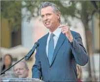  ?? DYLAN BOUSCHER — STAFF ARCHIVES ?? Gov. Gavin Newsom announced in July a mandate that state workers be vaccinated against COVID-19 or undergo weekly testing.