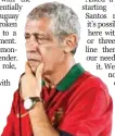  ?? ?? Portugal’s coach Fernando Santos attends a team training session at Al Shahania SC.