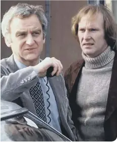  ??  ?? John Thaw and George Waterman in the Sweeney