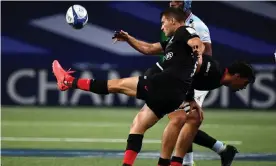  ??  ?? Saracens’ scrum-half Richard Wiggleswor­th admitted ‘it was a desolate changing room after the match because of the way we lost’. Photograph: Franck Fife/AFP/Getty Images