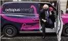  ?? Photograph: Leon Neal/AP ?? Boris Johnson visiting the Octopus Energy headquarte­rs in London in October.