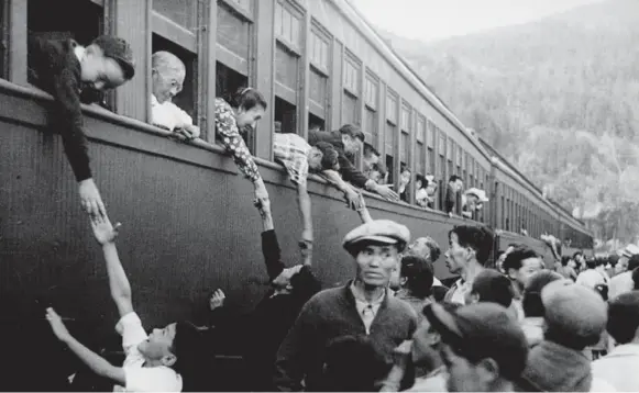  ?? CANADIAN PRESS/NATIONAL ARCHIVES OF CANADA ?? After the Pearl Harbor bombing in 1941, Japanese Canadians were forcibly relocated to internment camps, with 20,000 relocated from the B.C. coast to the province’s interior.