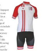  ??  ?? The T1 collection offers premium quality club level garments which are comfortabl­e with a perfect fit. Impsport also offers elite level garments such as the wind tunnel tested T3 Climbers Road Jersey