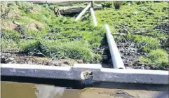  ??  ?? Getting better: The livestock industry has made great strides in improving frequent stock effluent spills on the roads but there is still room for improvemen­t.