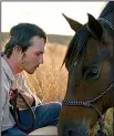  ?? The Rider. ?? Ex-rodeo rider Brady Jandreau plays horse whisperer Brady Blackburn in Chloe Zhao’s