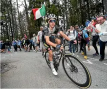  ?? GETTY IMAGES ?? George Bennett is looking to bounce back from a disappoint­ing Giro d’Italia campaign by winning a medal in Tokyo.