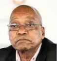  ??  ?? ACCUSED: Jacob Zuma