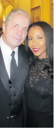  ??  ?? 2016 recipient Bret Hart and his wife Kerry Washington Hart.