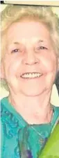  ??  ?? Kathleen Fegan who died in a fire in 2012 at the care home she lived in