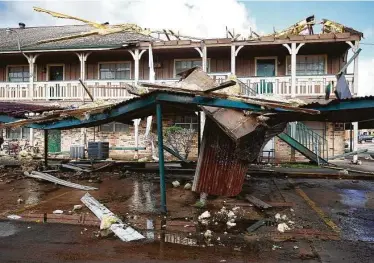  ?? Elizabeth Conley / Staff photograph­er ?? There were a record nine named storms from May through July. Then 10 named storms formed in September, the most for any month on record.