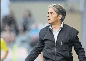  ?? FOTO: VICENÇ LLURBA ?? Natxo González es el técnico llamado a comandar al Deportivo este curso