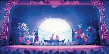  ?? COURTESY ?? A new stage show titled “Disney The Little Mermaid” is coming to Disney Cruise Line’s new ship Disney Wish in 2022.