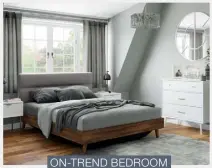  ??  ?? ON-TREND BEDROOM LOOKS AT DREAMS