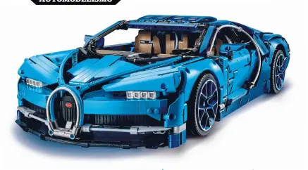  ??  ?? alta precisión Con 3599 piezas para armar, el Lego Technic Bugatti Chiron es un modelo de 56 cm de longitud por 25 cm de ancho y 14 cm de altura. Desde el 1° de junio está a la venta por US$349,99 en el sitio oficial shop.lego.com