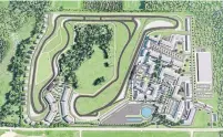  ?? ORO STATION ?? A 10-turn, 4.1-kilometre race track will be the centrepiec­e of the developmen­t, locatedbet­ween Barrie and Orillia.