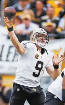  ??  ?? Drew Brees se quedará en NO