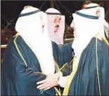  ??  ?? HH the Amir Sheikh Sabah Al-Ahmad Al-Sabah being received at Kuwait Internatio­nal AIrport.