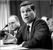  ?? J. SCOTT APPLEWHITE/AP ?? Assistant Secretary of State Wess Mitchell went before a Senate panel Tuesday to explain U.S. policy toward Russia.