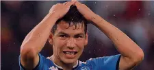  ?? LIVERANI ?? Messico e nuvole Hirving Lozano, 24 anni, 1 gol in 10 presenze