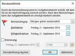  ??  ?? Über die Kategorisi­erung versehen Sie empfangene E-mails mit einem kurzen Kommentar – nur eine von mehreren hier beschriebe­nen Möglichkei­ten.