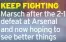  ?? ?? KEEP FIGHTING Marsch after the 2-1 defeat at Arsenal and now hoping to see better things