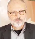  ??  ?? Jamal Khashoggi, went missing after entering Saudi Consulate in Istanbul