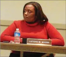  ??  ?? LaToya Myers