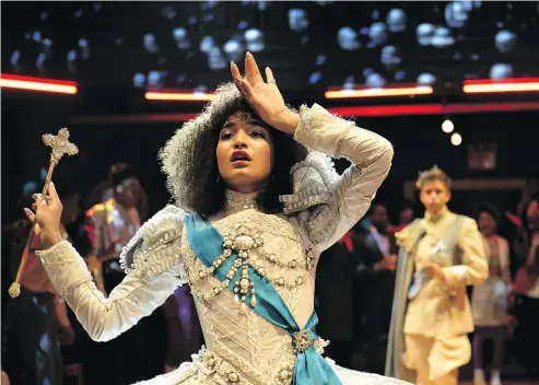  ?? —FX ?? Indya Moore stars as Angel in Pose, a new series on FX about the black and brown members of the LGBTQ community in 1987 New York who created a world and culture that would exert a big influence on society at large.