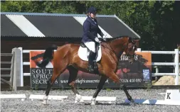  ??  ?? Anna-Mae Cole and the 18hh Dancing For Gold take the grade II title
