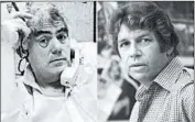  ??  ?? Journalist­s Jimmy Breslin, left, and Pete Hamill.
