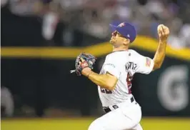  ?? GODOFREDO A. VÁSQUEZ AP ?? Nick Martinez wasn’t guaranteed a chance to pitch this week for Team USA at World Baseball Classic so he returned to Peoria to get ready for Padres’ season.