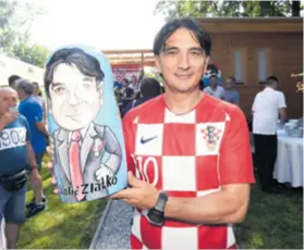  ??  ?? Zlatko Dalić uživa u najljepšim trenucima karijere