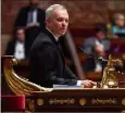  ?? (Photo AFP) ?? « La bataille du Parlement ne fait que commencer », a prévenu hier le président de l’Assemblée, François de Rugy, dans une tribune au Parisien.