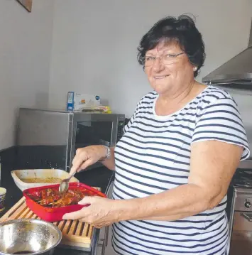  ??  ?? Former Country Women's Associatio­n president Judy Anictomati­s can remember hunting for buffalo as a child. She’s now got a recipe featured in a cookbook