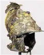  ?? Kunsthisto­risches Museum, Vienna ?? This c. 1560 helmet was made for Archduke Ferdinand II of Tyrol.