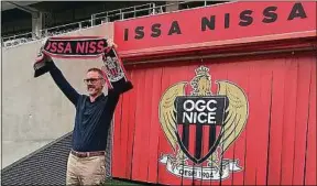  ??  ?? Bob Ratcliffe avait présenté ses ambitions lors de son arrivée à l’OGC Nice.