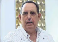 ??  ?? Álvaro Sánchez, presidente del Instituto de Tasadores Dominicano­s (Itado) durante una entrevista con LISTÍN DIARIO.