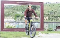  ?? PHOTO: HAMISH MACLEAN ?? Lifestyle choice . . . Rob Connolly will ferry riders for Art on Bikes, the Waitaki Arts Festival closing day celebratio­n of art in Oamaru, to parks and gardens riders will encounter as they follow the last section of the Alps 2 Ocean Cycle Trail from...